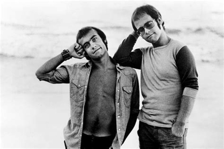 Bernie Taupin And Elton John